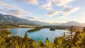 Het klimaat van Faak am See, Oostenrijk