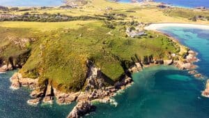 Het weer in Alderney in februari 2014