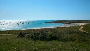 Het klimaat van Île-d'Houat, Frankrijk