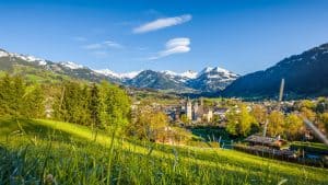 Het klimaat van Kitzbühel, Oostenrijk