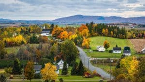 Het klimaat van New Brunswick, Canada