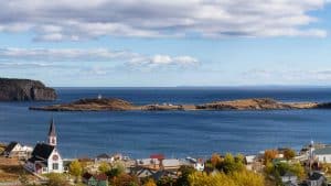 Het weer in Newfoundland en Labrador, Canada in februari 2026