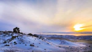 Het weer in Nunavut, Canada in oktober 2025