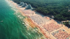 Het klimaat van Goudstrand, Bulgarije