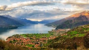 Het klimaat van Lombardije, Italië