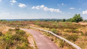 Het weer in Twente, Nederland in april 2020