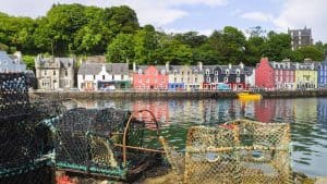 Het weer in Mull, Schotland in mei 2018