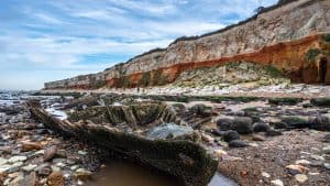 Het weer in Hunstanton, Engeland in januari 2022