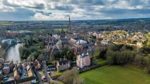 Het weer in Lichfield, Engeland in april 2023