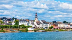 Het klimaat van Rüdesheim am Rhein, Duitsland