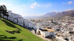 Het klimaat van Tetouan, Marokko