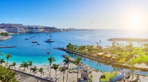 Strand van Anfi del Mar op Gran Canaria