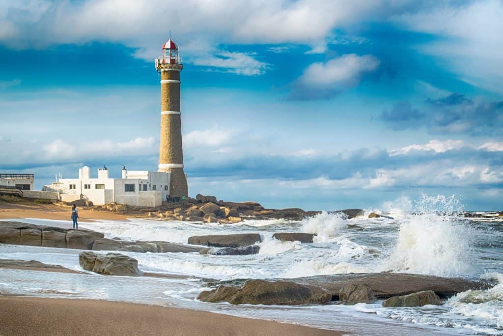 Jose Ignacio vuurtoren in Uruguay