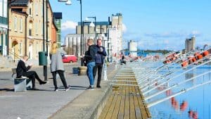 Het weer in Åhus, Zweden in oktober 2022