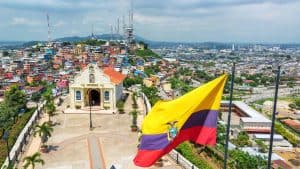 Het klimaat van Guayaquil, Ecuador