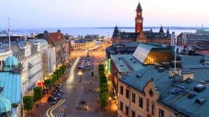 Het weer in Helsingborg, Zweden in maart 2016