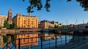 Het weer in Norrköping, Zweden in april 2018