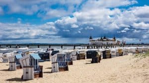 Het klimaat van Usedom, Duitsland