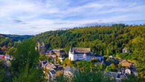 Het weer in Clervaux, Luxemburg in augustus 2020