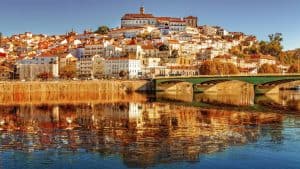 Het klimaat van Coimbra, Portugal