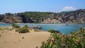 Het klimaat van Dalyan, Turkije