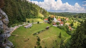 Het weer in juni 2025 in Oravský Podzámok, Slowakije