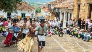 Het klimaat van Barichara, Colombia