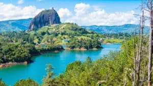 Het klimaat van Guatapé, Colombia