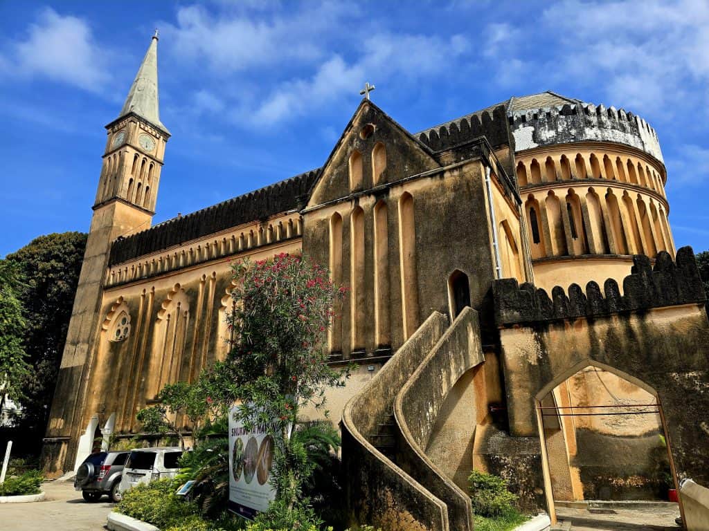 kerk in het centrum van Stonetown